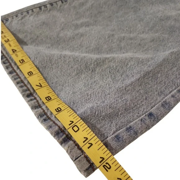 RSQ Low Rise Baggy jeans Women's 30 Light Wash Blue Denim Skater Y2K 90s Grunge - Picture 7 of 12